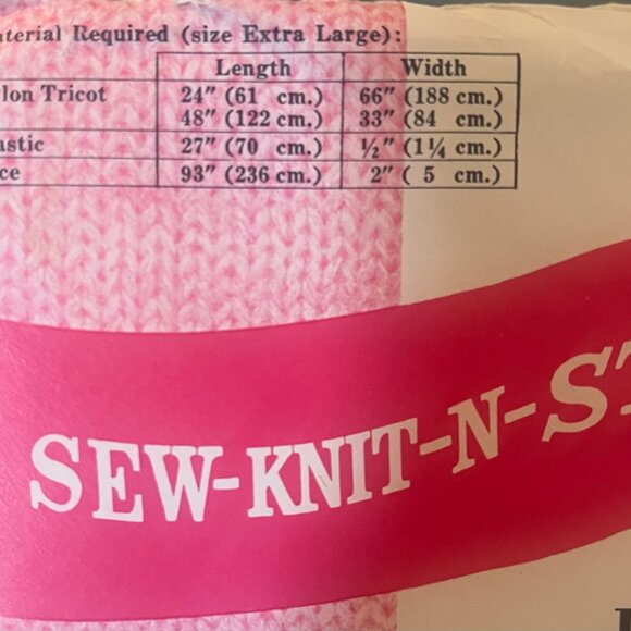 Three (3) Lingerie Vintage Sewing Patterns - 2 UNCUT - Picture 7 of 8